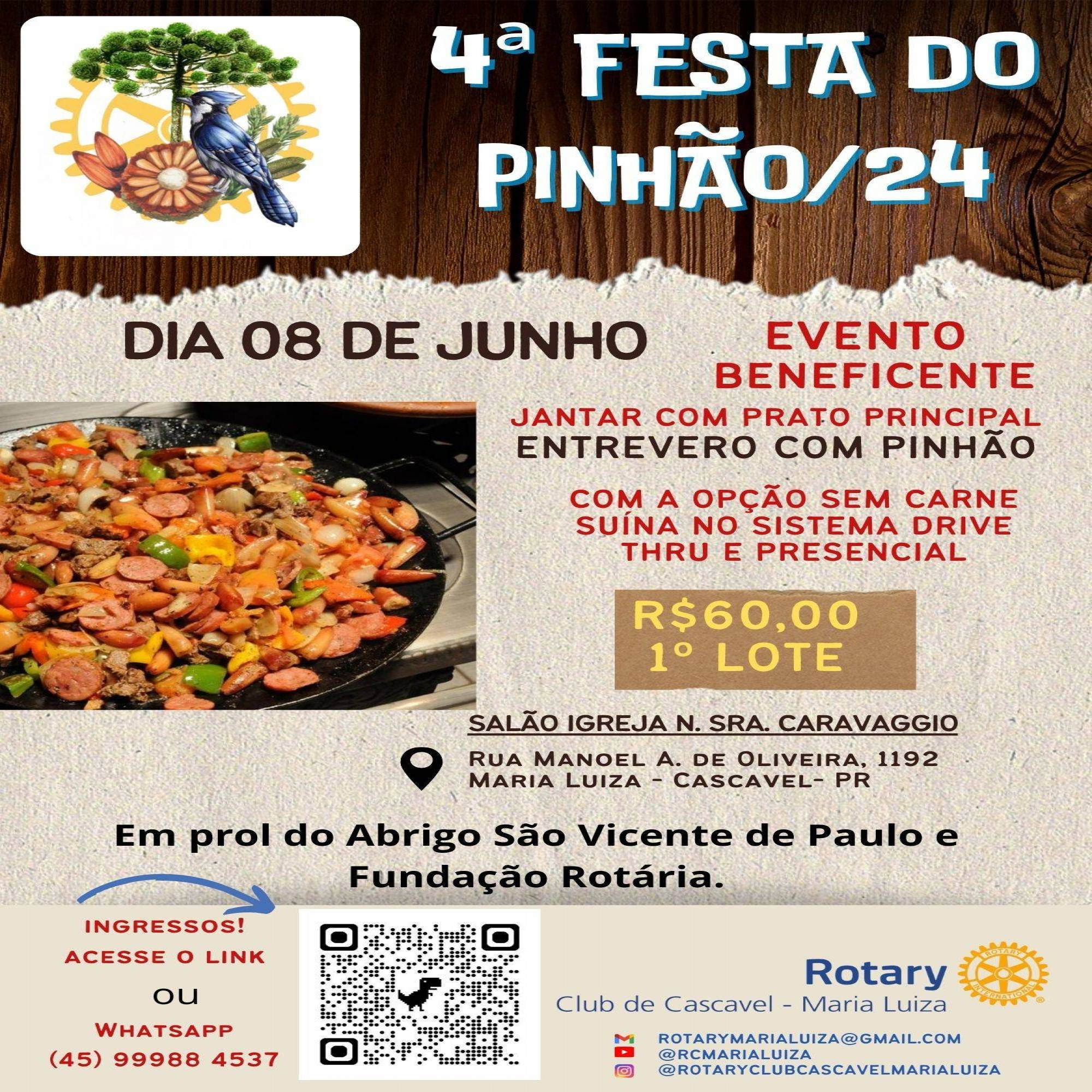 FESTA DO PINHÃO EM CASCAVEL!