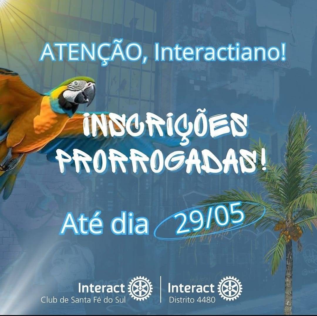 Inscrições Prorrogadas 