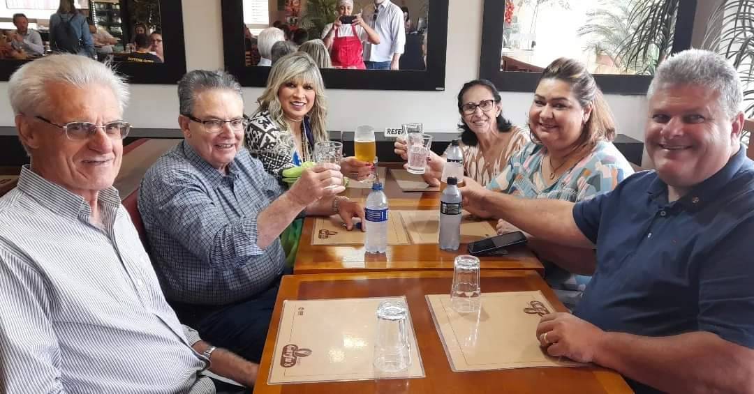 Almoço em Votuporanga com a Governadora Sandra Gonçalves Dias e seu esposo Claud Wagner