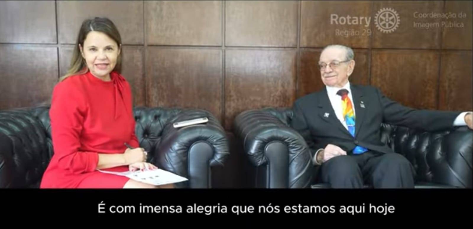 Programa Sala de Visita Entrevista o Rotariano Nahid Chicani