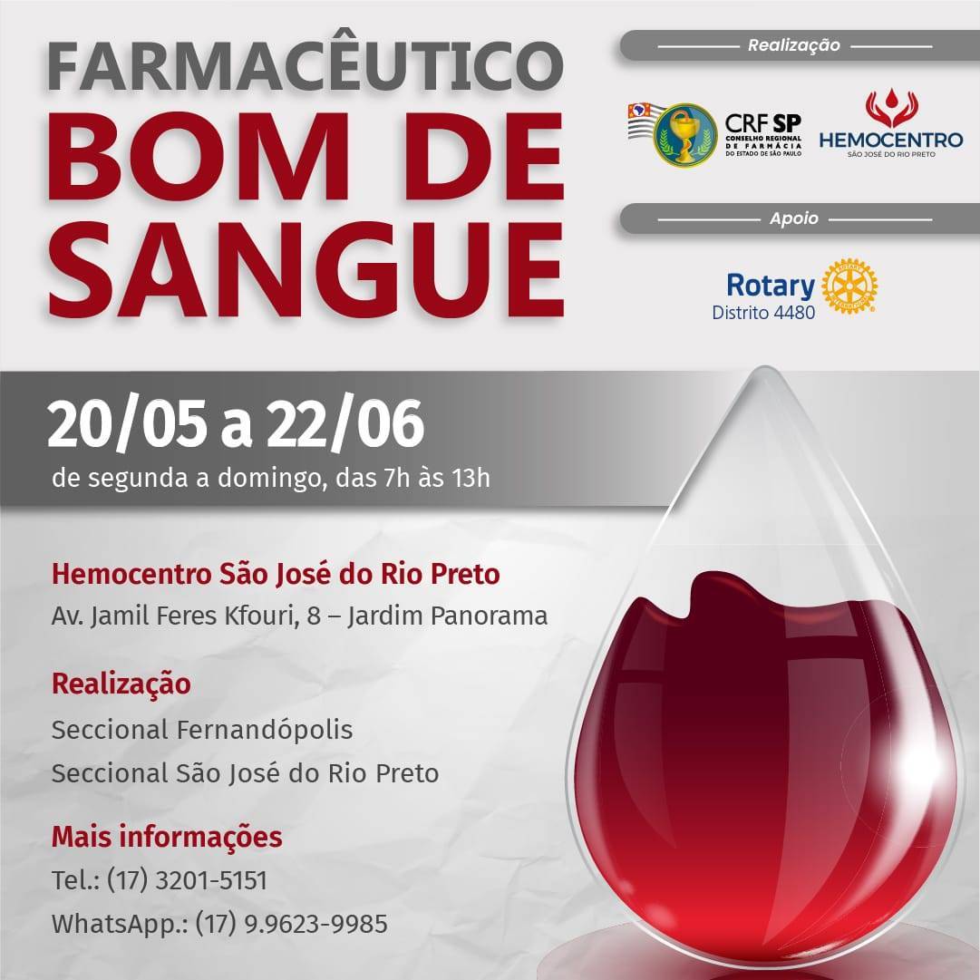 Farmacêutico Bom de Sangue