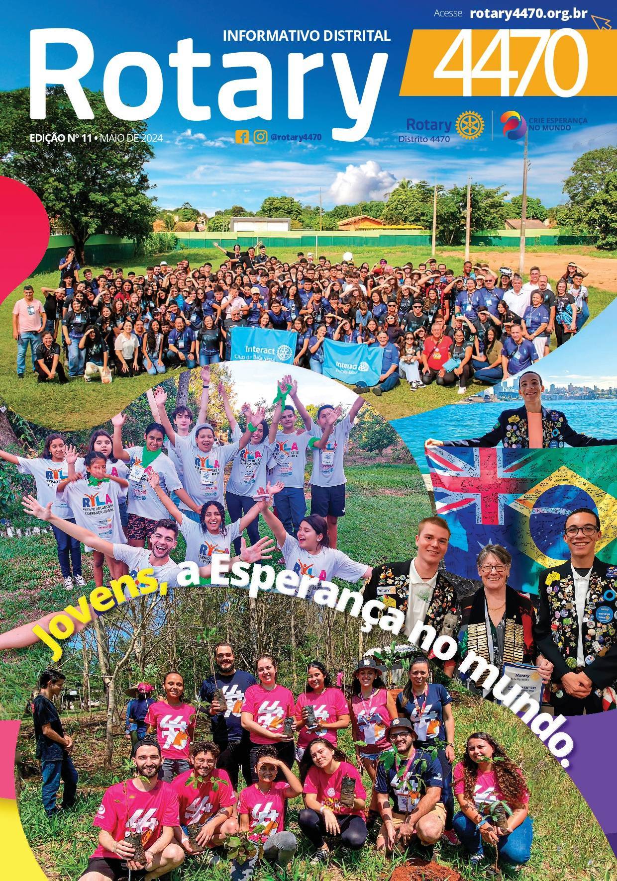 Informativo Rotário de MAIO/2024 - Numero 11 - Carta Mensal