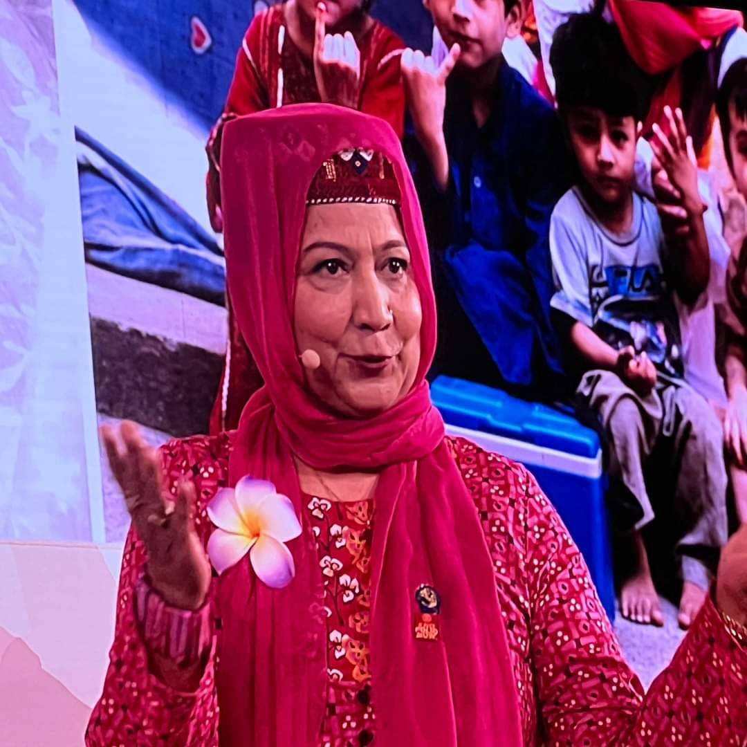 Paquistanesa na Convenção do Rotary 2024