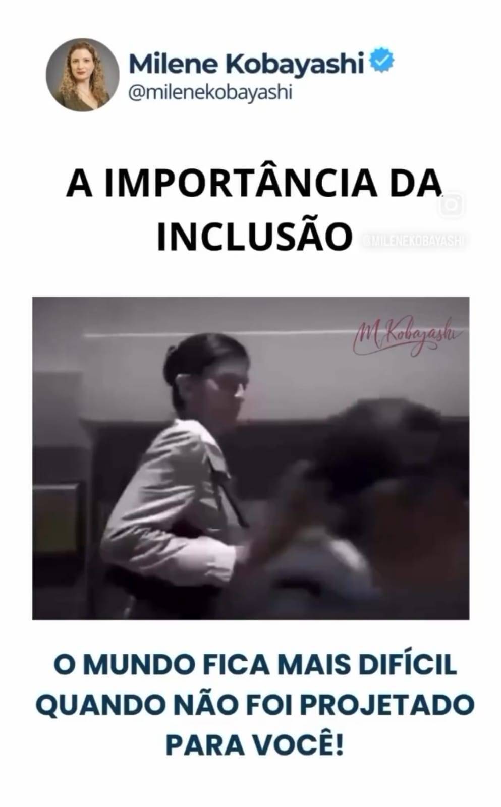 A Importância da Inclusão
