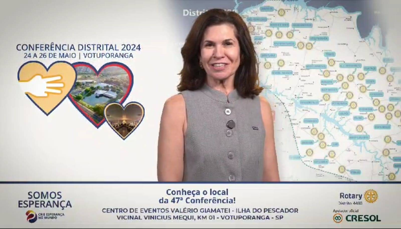 Inicia Hoje A 47ª Conferência do Distrito 4480 em Votuporanga