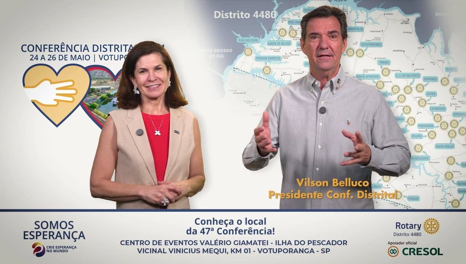 Distrito 4480 Dá Início Ao 2º Dia da 47ª Conferência Distrital 