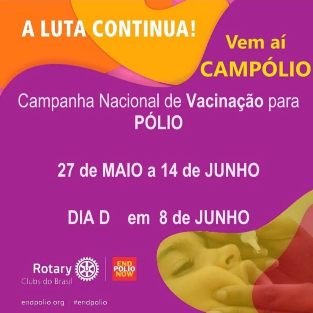 Estância Turística de Santa Fé do Sul realiza Campanha de Vacinação contra a Poliomielite