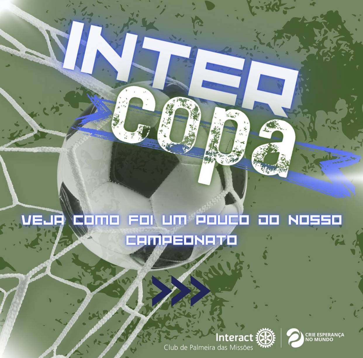 🏆⚽️ No sábado dia 27 de Abril foi realizado no ginásio do colégio JMJ o 1º INTERCOPA do Interact Club de Palmeira das Missões!  🗣️🌭Um dia cheio de muita alegria e competitividade e muito barulho, foi entregue troféus aos times vencedores e prêmio as jogadores destaques, no local foi feito venda de cachorros quentes, brigadeiro e refrigerante   🤍Agradecemos muito por fazerem parte deste dia especial e por terem assistido.
