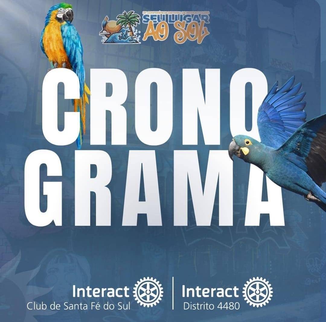 Cronograma CODIC Interact Distrito 4480