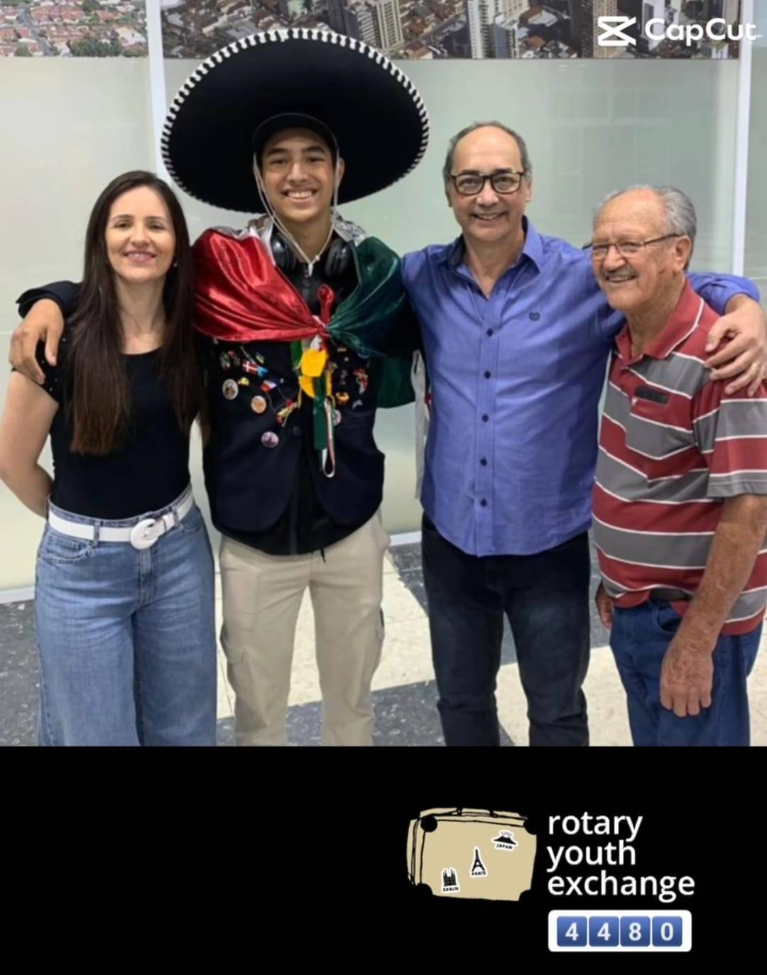 Intercambista Thiago Retorna do Méximo 