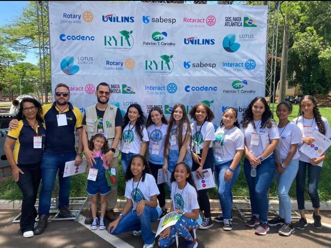 Girawa deu novos passos em 2024 com o Projeto Clube Juvenil em parceria com o Rotary Club de Lins - Norte