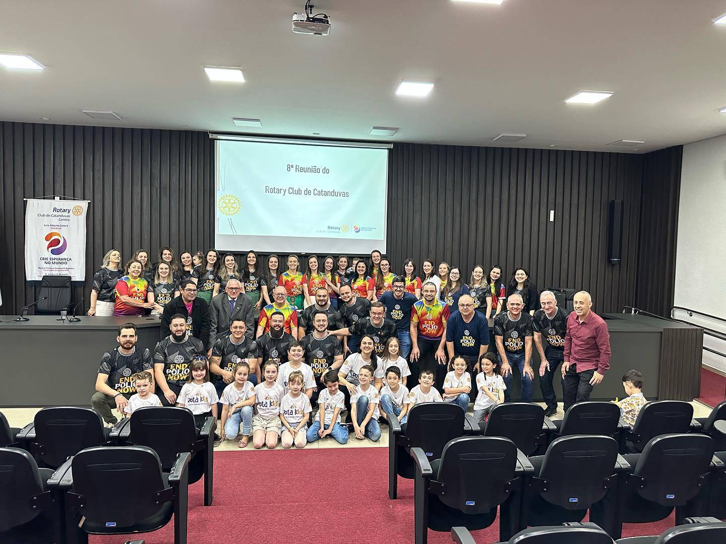 Visita em 08/11 ao Rotary Club de Catanduvas