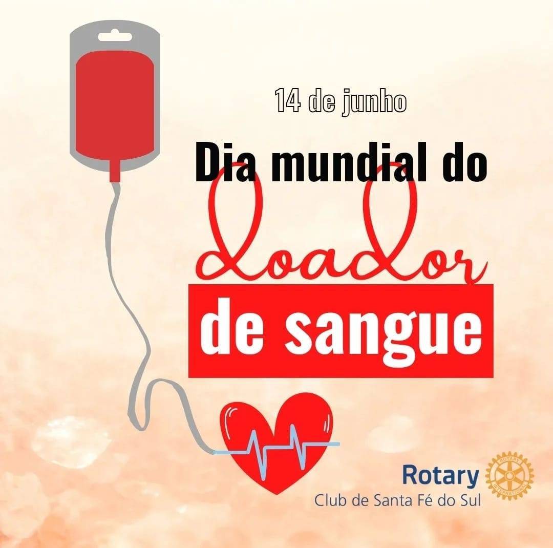 14 de Junho - Dia Mundial do Doador de Sangue