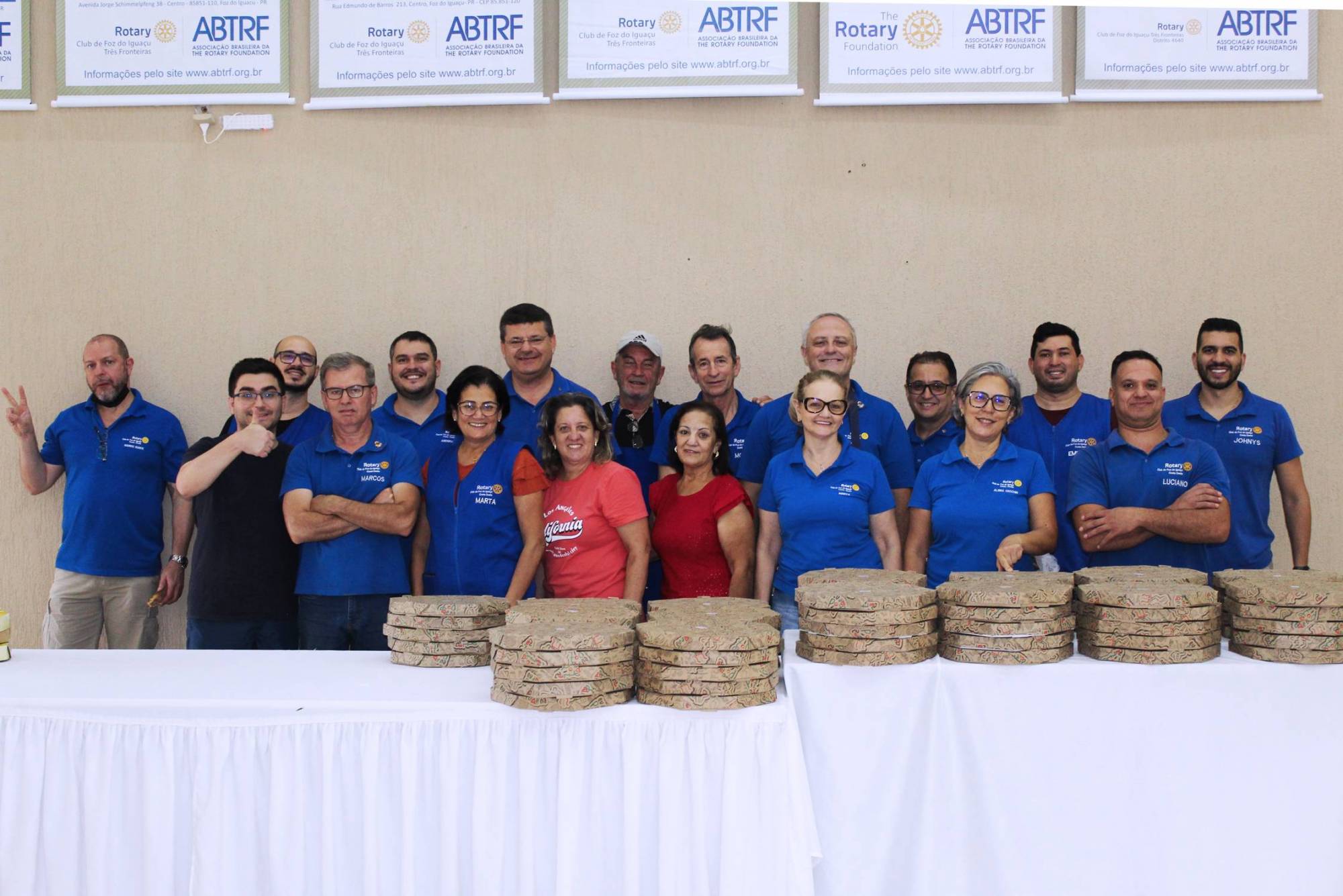 5ª Pizza da Amizade 2024 - Rotary Club de Foz do Iguaçu-Costa Oeste