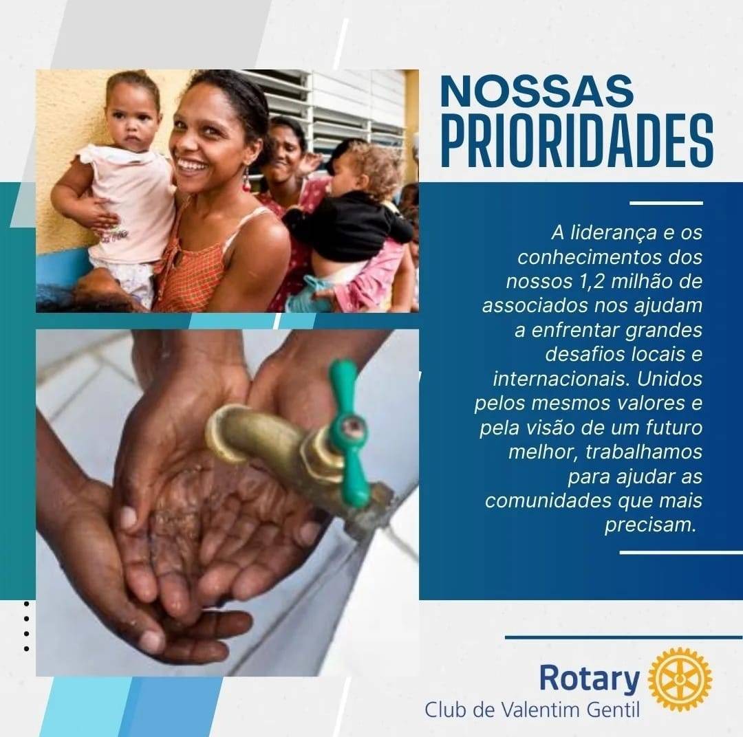 Apresentação do Rotary Club de Valentim Gentil