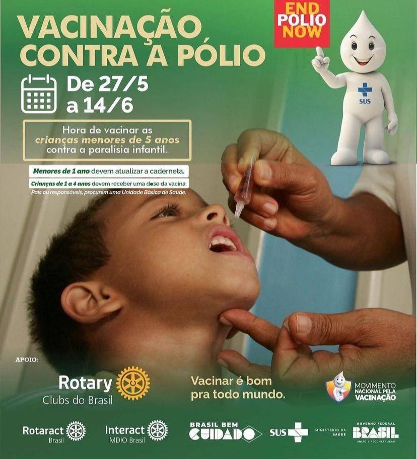 VACINAÇÃO COMTRA A PÓLIO