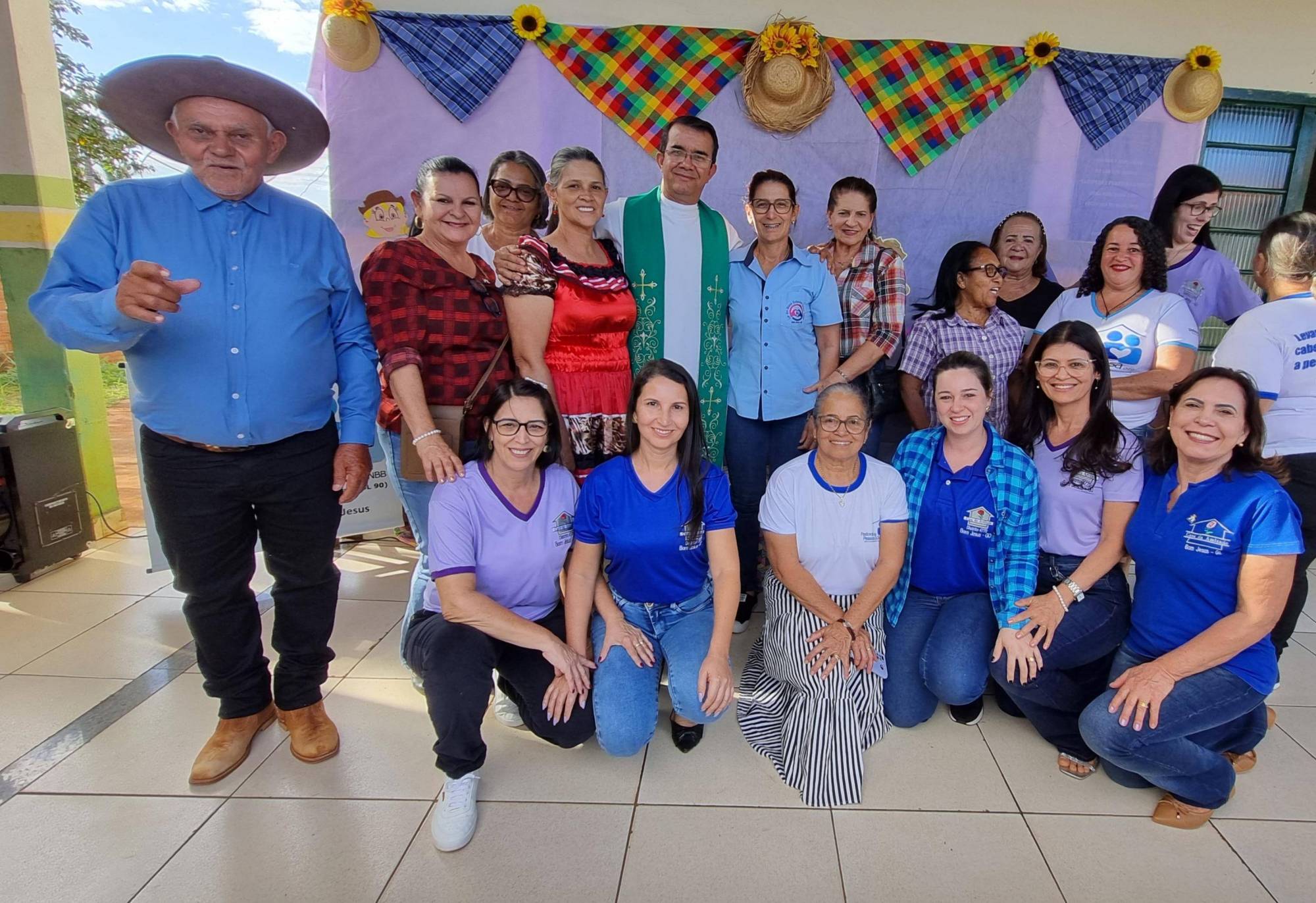 Missa no Lar dos Idosos em  Bom Jesus