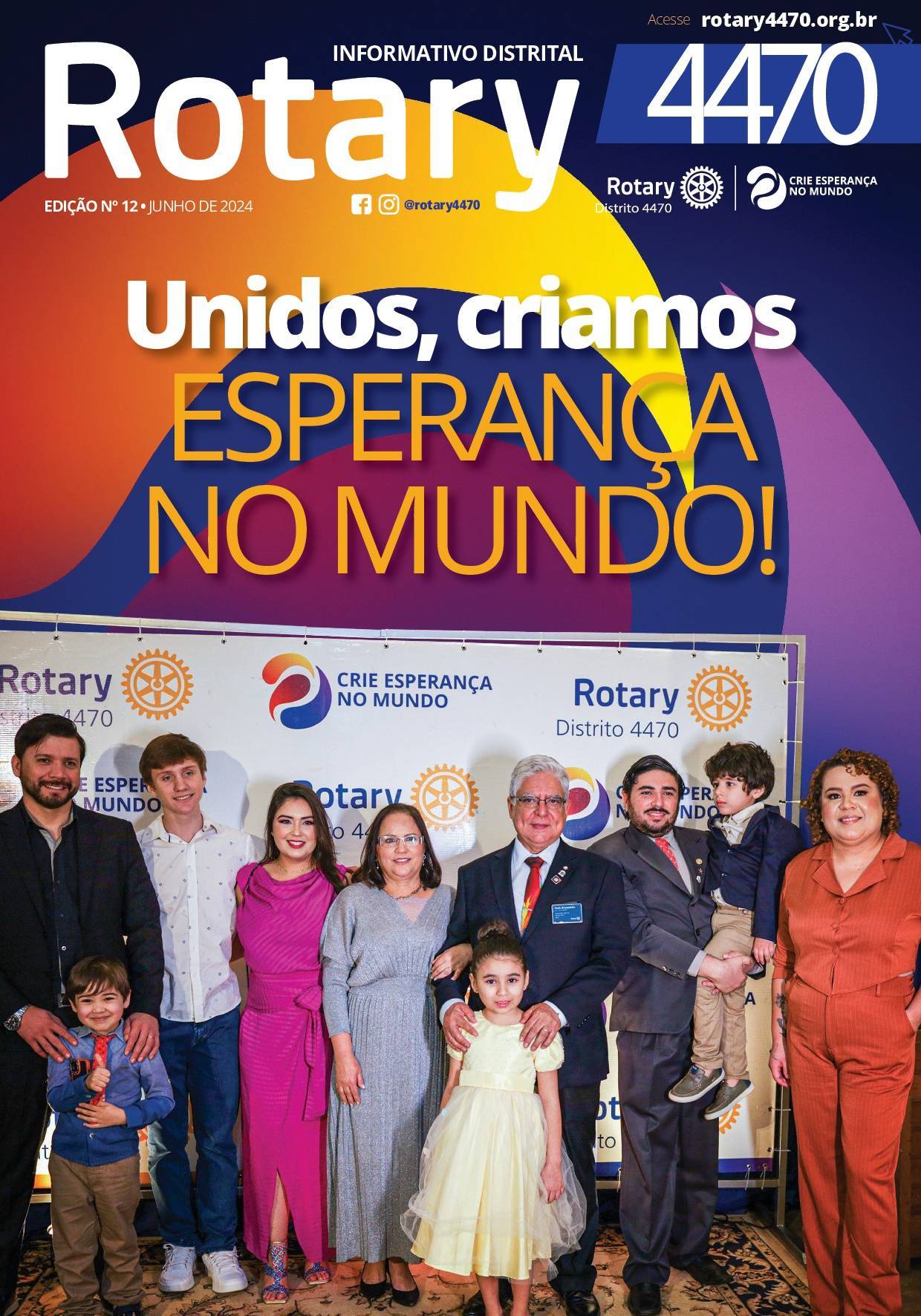 Informativo Rotário de JUNHO/2024 - Numero 12 - Carta Mensal