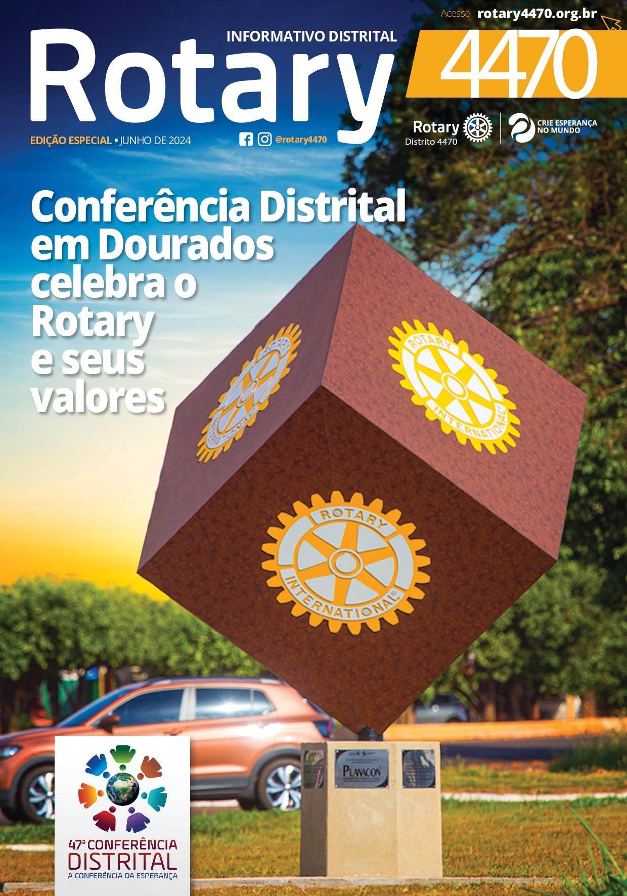 Informativo Rotário Edição Especial de JUNHO/2024 - Carta Mensal