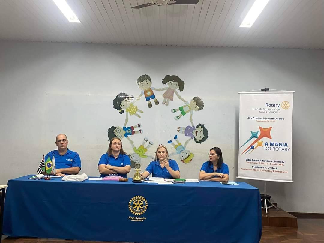 Rotary Club de Votuporanga - Novas Gerações: Começando Com o Pé Direto a Nova Gestão