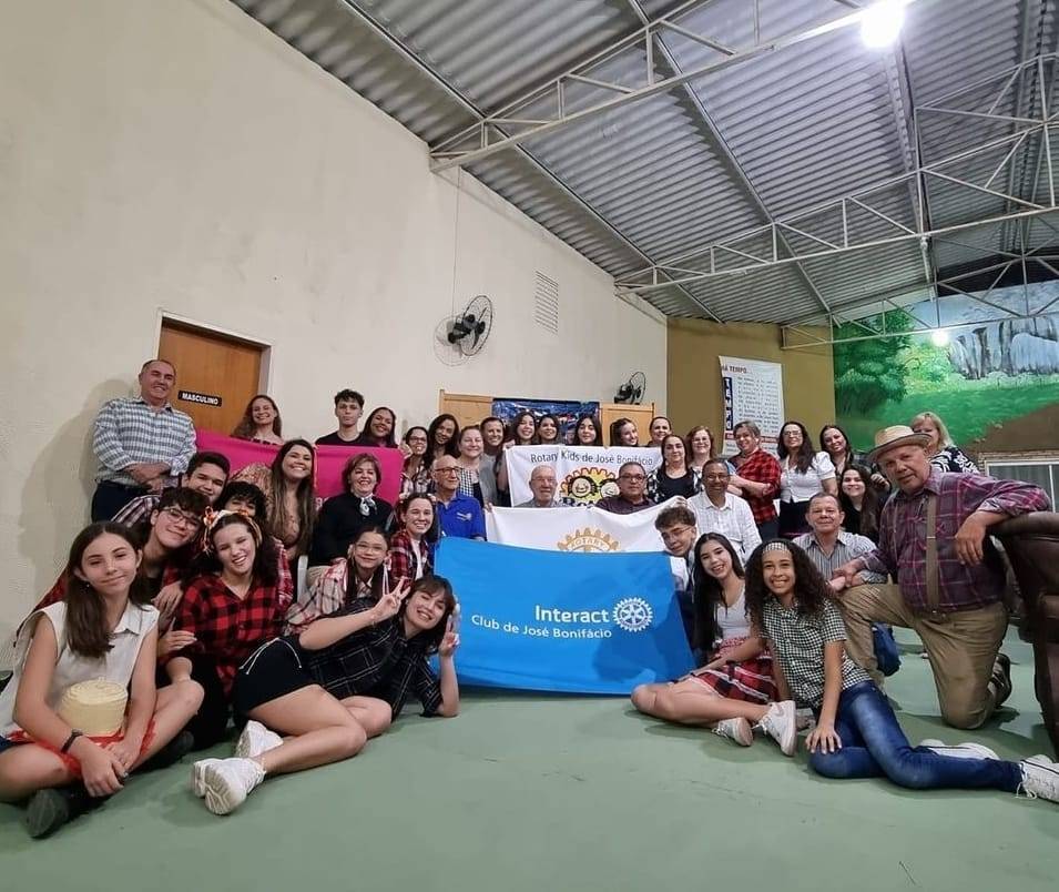 Festa Junina no Rotary club de José Bonifácil