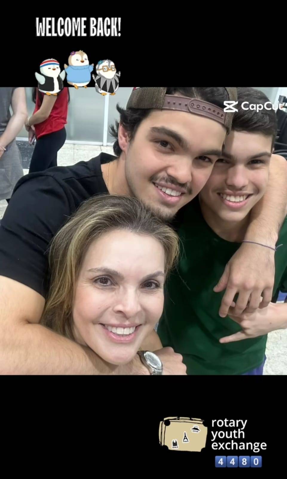 Volta de interbambista brasileiro a São José do Rio Preto