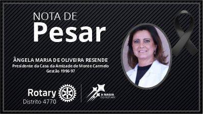 NOTA DE PESAR