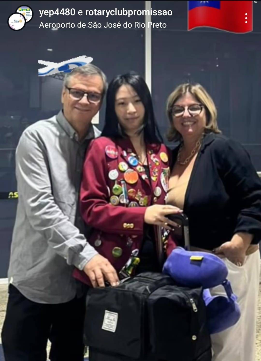 Despedida da Intercambista Yumi de Taiwan