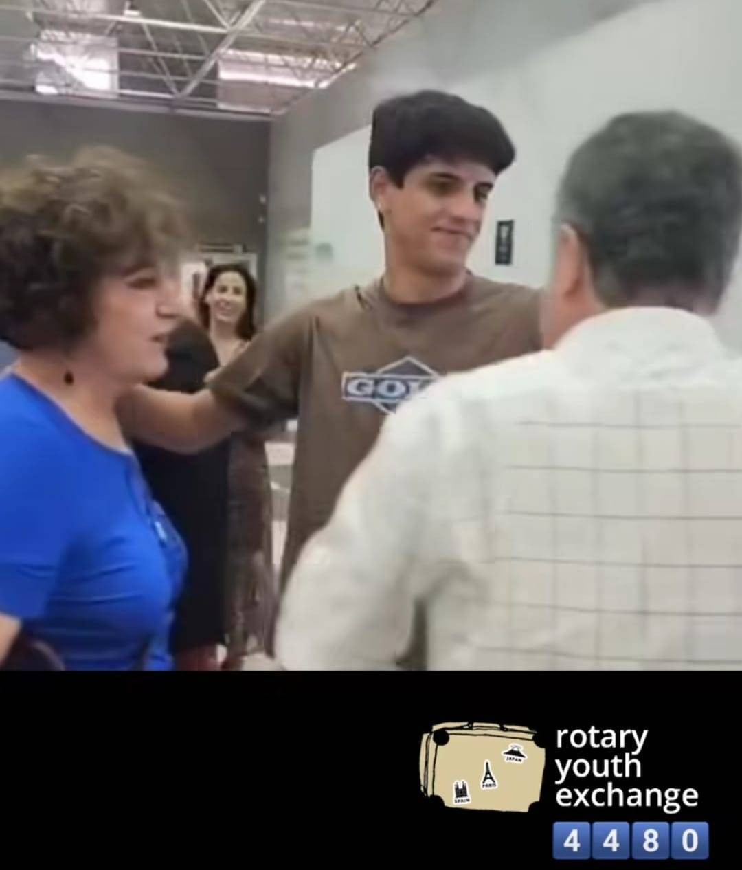 Intercambista Joaquim Retorna dos EUA Para o Brasil