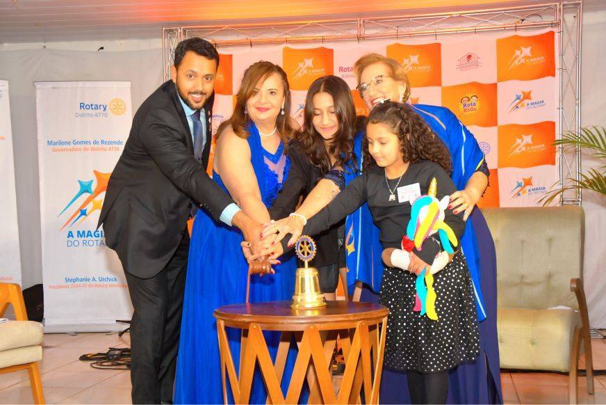 TRANSMISSÃO DE CARGOS DA GOVERNADORIA DO DISTRITO 4770