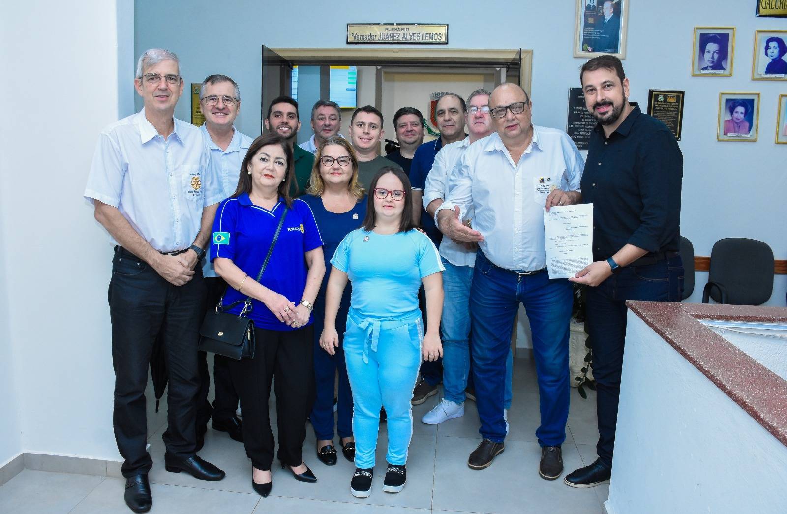 Aprovado na Câmara de Vereadores de Santo Ângelo Dia Municipal do Rotary Club no Calendário de Datas Comemorativas 