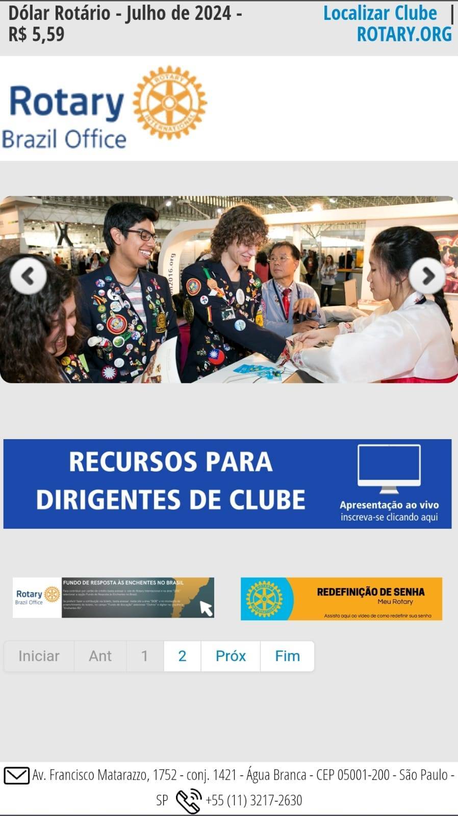 RIBO Realiza Treinamento para Dirigentes no dia 11 de Julho