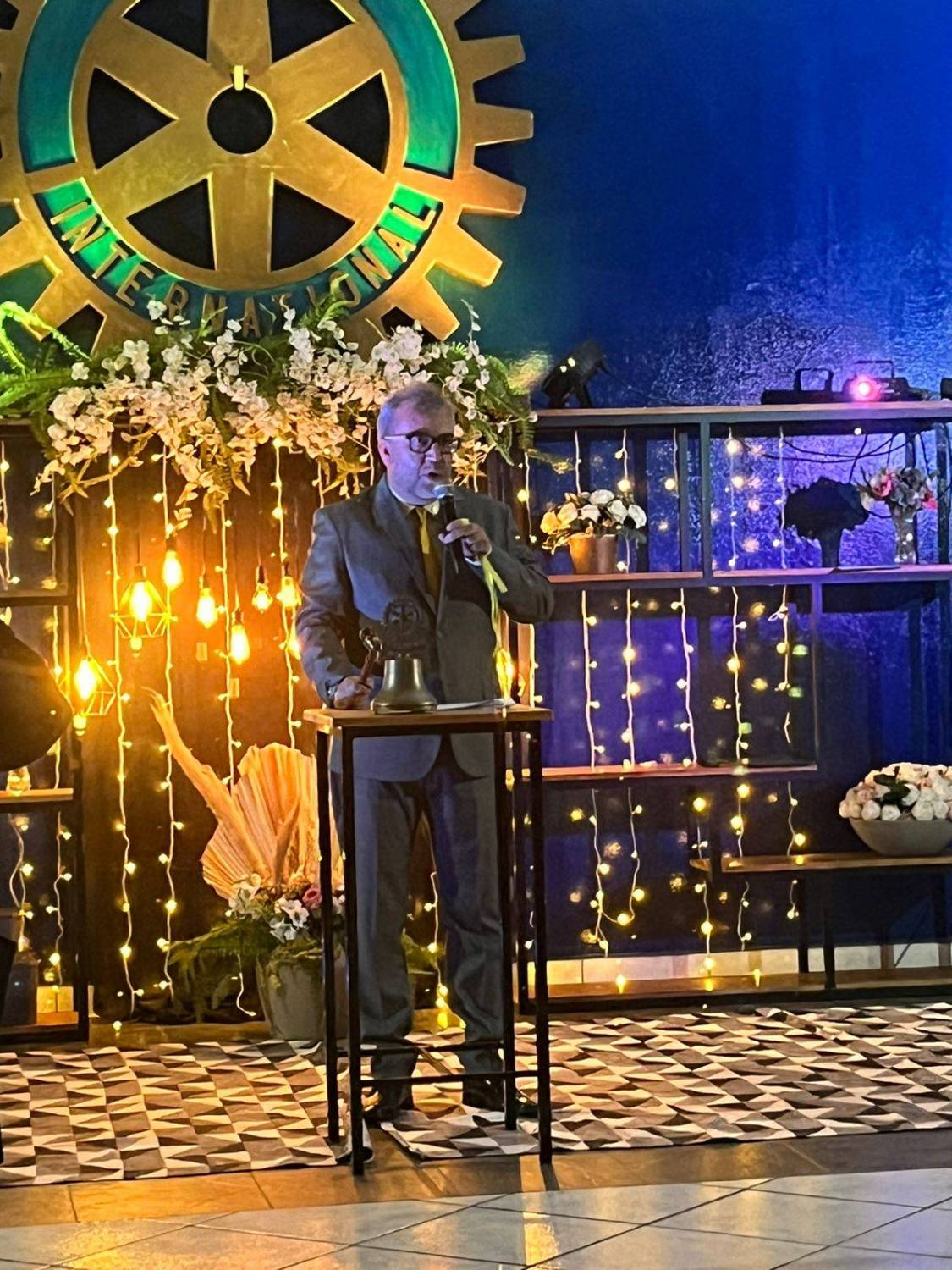 O Rotary Club de Taubate na Festiva de Posse da Gestão 2024/25 