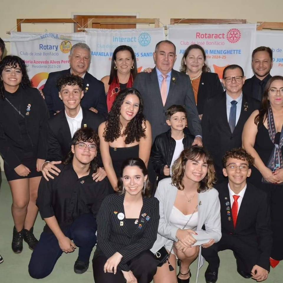 Rotary Club de José Bonifácio Realiza Transmissão de Posse e Cargos