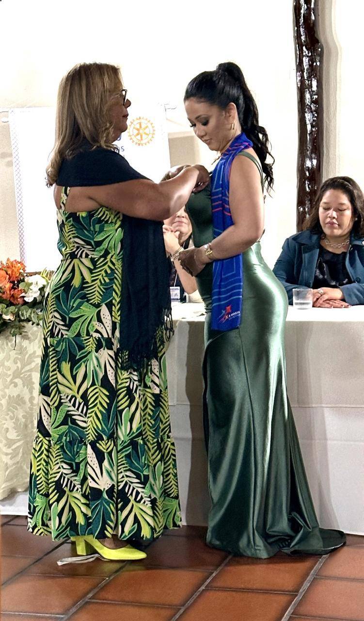 Rotary Club de Lins - Sul Realizou Cerimônia e Transmissão de Cargo e Posse