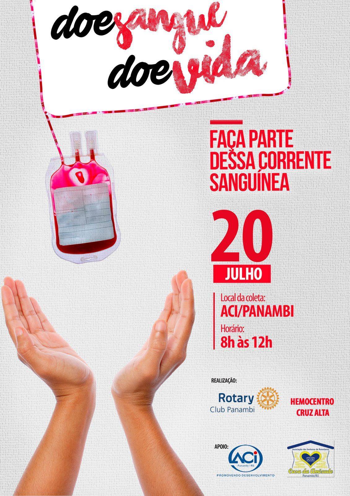 CAMPANHA DE DOAÇÃO DE SANGUE