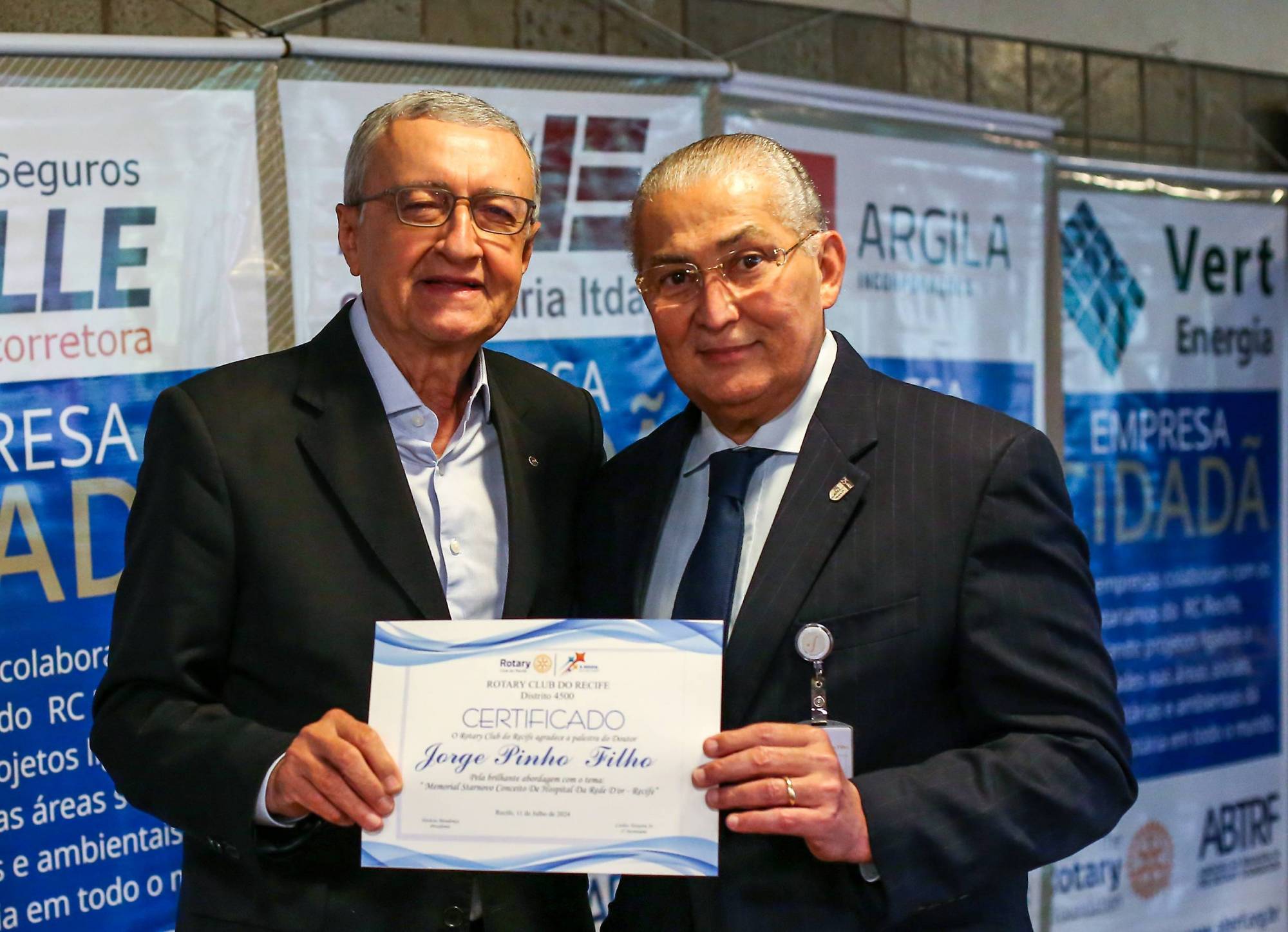 Palestra “Memorial Star Novo Conceito de Hospital da Rede D’Or Recife” – com o Dr. Jorge Pinho. 