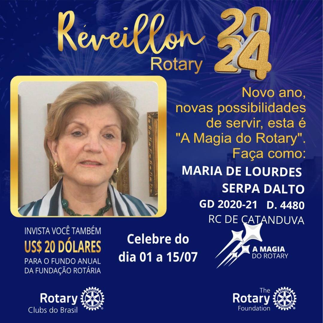 Mais Companheiras Investindo no Reveillon Rotary 2024