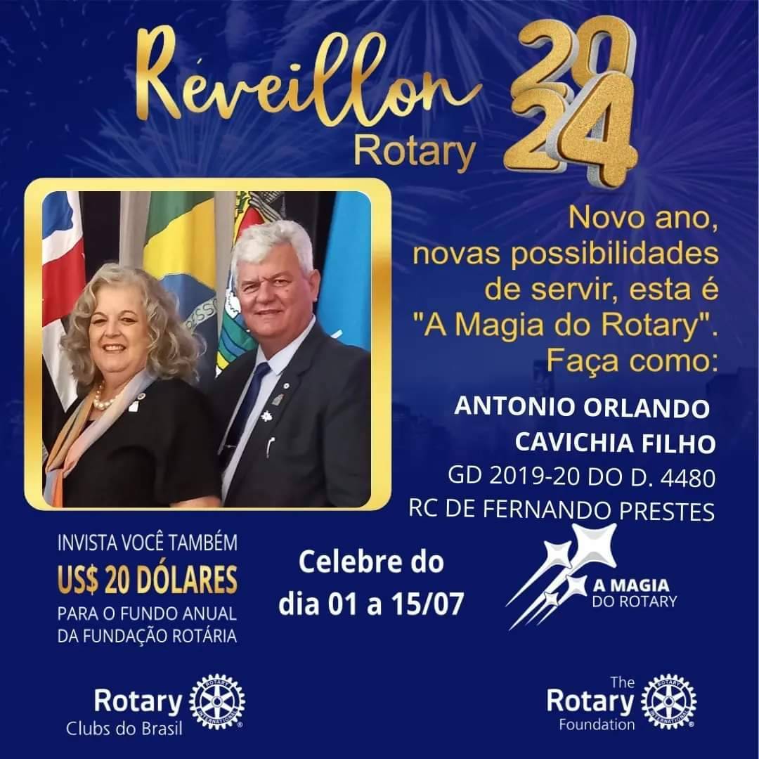 Mais Companheiros Investindo no Reveillon Rotary 2024