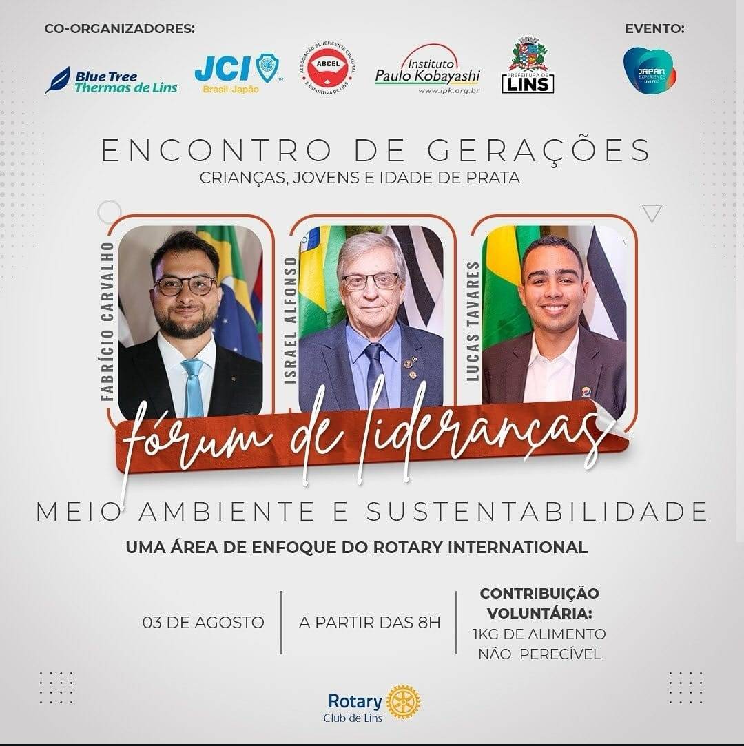 Rotary Club de Lins é Convidado a Participar da Japan Experience