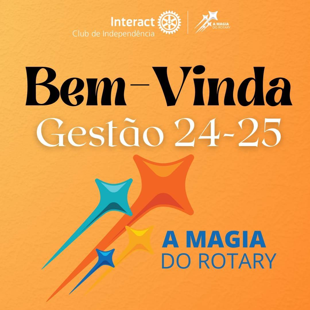 🧡 Bem-Vinda 🧡 Gestão 24-25 "A magia do Rotary"