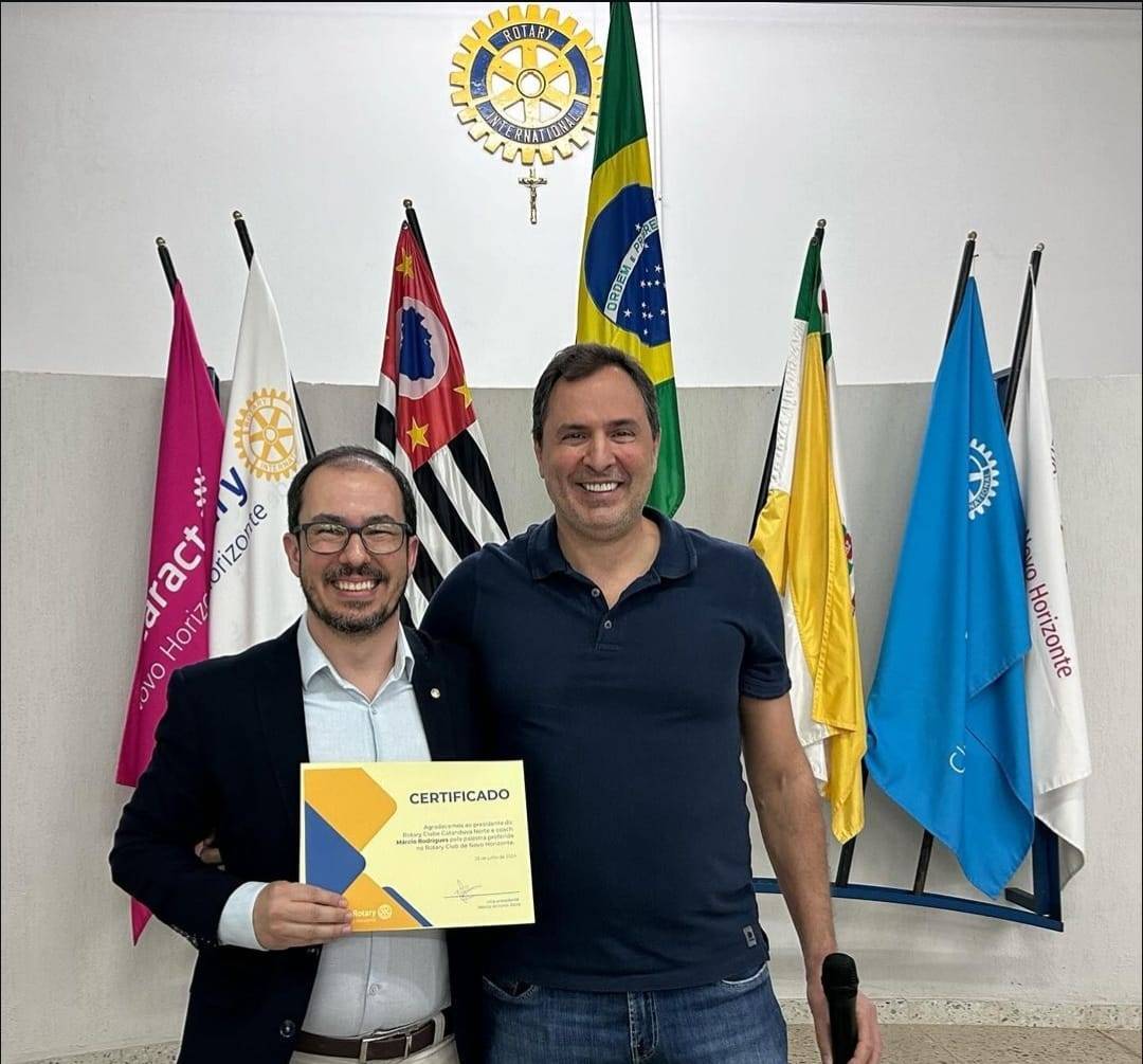 Rotary Club de Novo Horizonte Realiza Palestra Sobre Projetos Para Comunidade