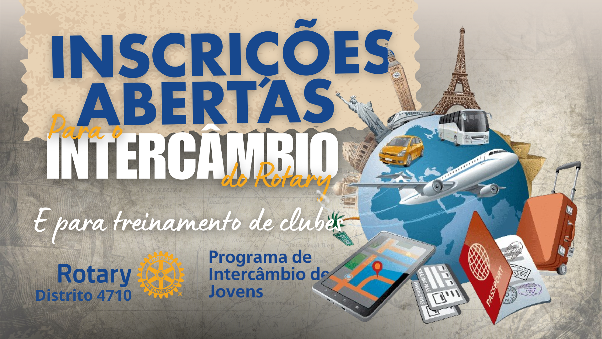 Jovens participantes do Programa de Intercâmbio do Rotary experimentam novas culturas e adquirem habilidades globais.