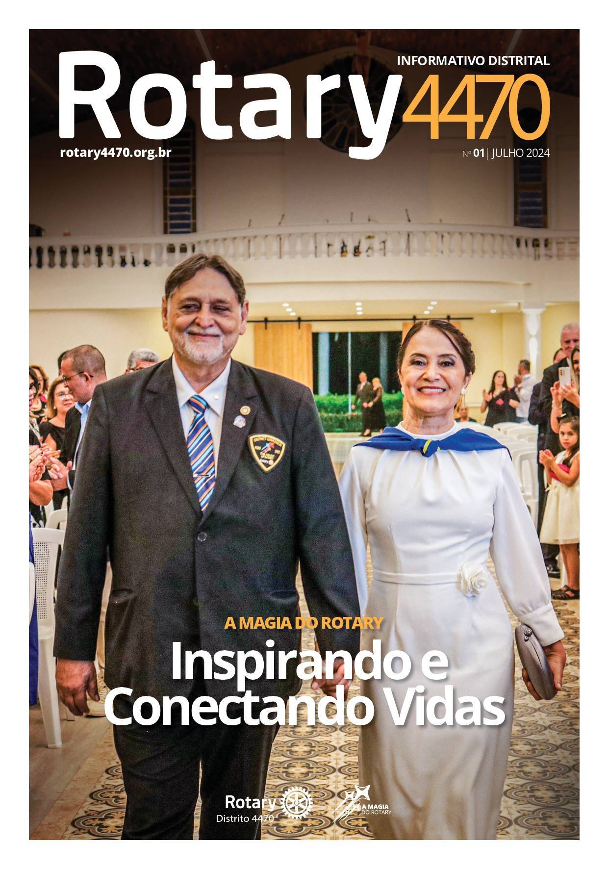 Informativo Rotário de JULHO/2024 - Numero 01 - Carta Mensal