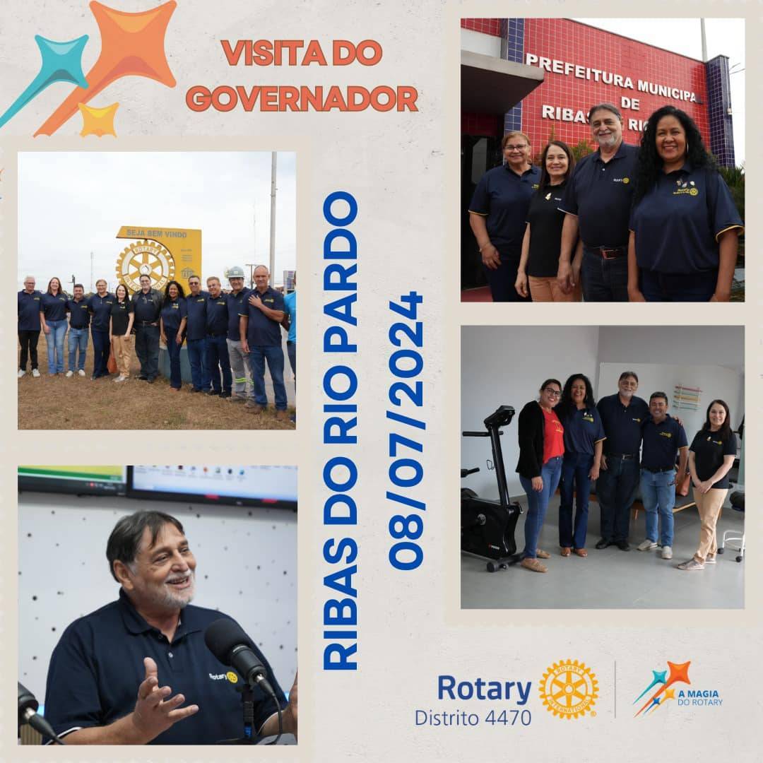 Visita Oficial do Governador Alvimar Lima de Castro na cidade de Ribas do Rio Pardo/MS - 08-07-2024