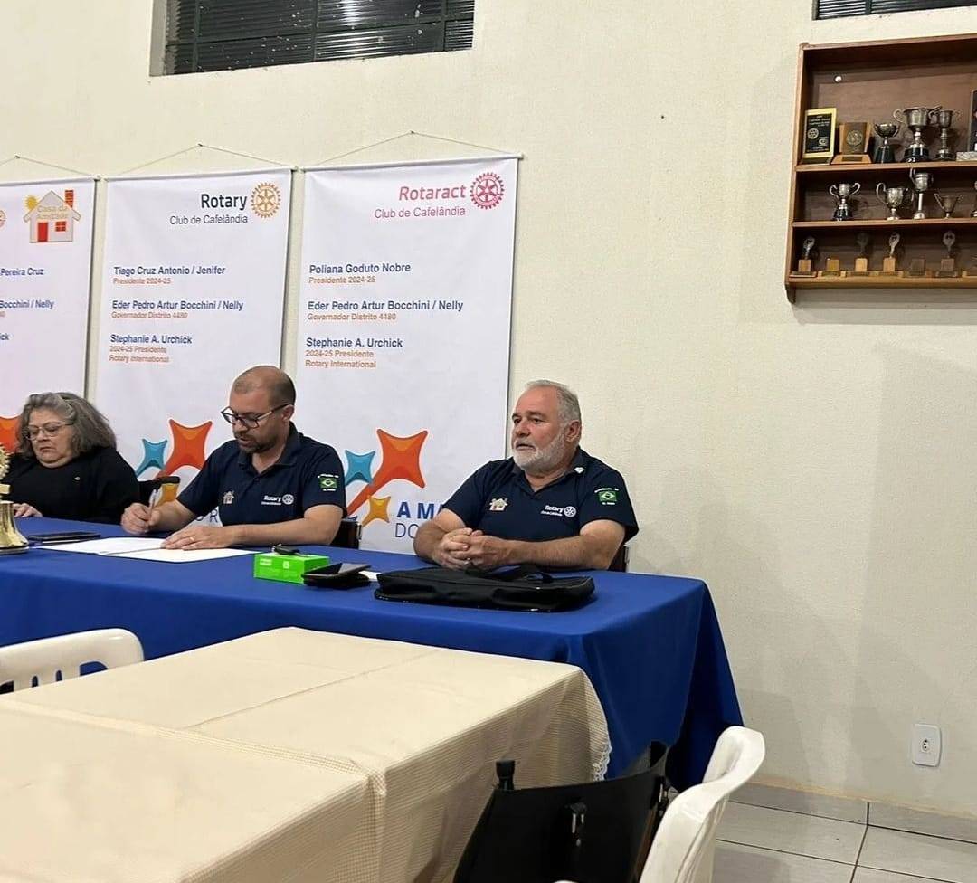 Rotary Club de Cafelândia Realiza a 3ª Reunião Ordinária
