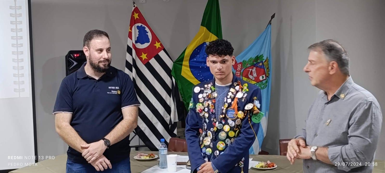 Mateus, Luiz Felipe e Armenio