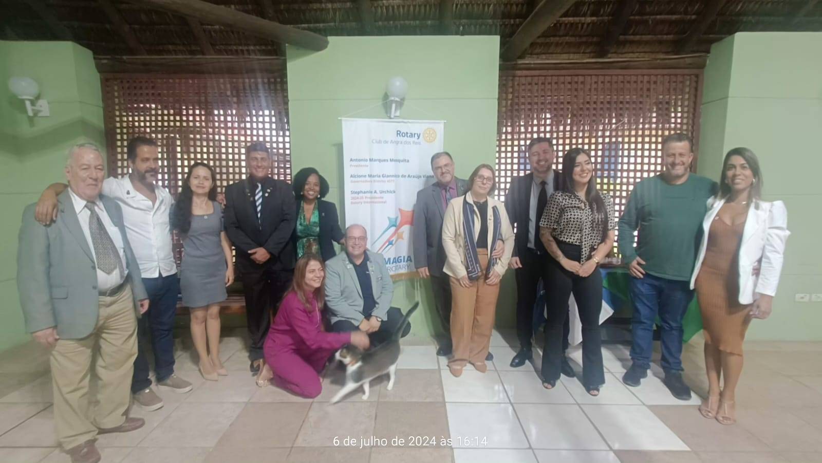 Posse da nova diretoria do ROTARY CLUB DE ANGRA DOS REIS