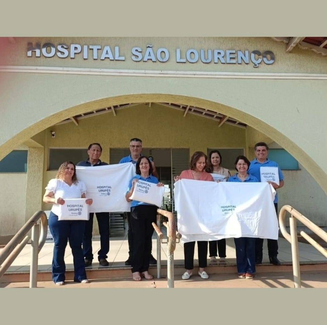 Rotary Club de Urupês Realiza Campanha para Doação de Lençóis 