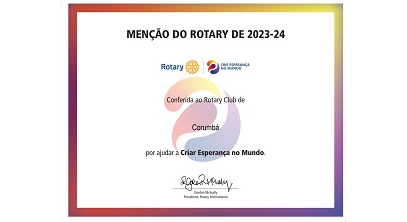 MENÇÃO ROTARY DE 2023-24